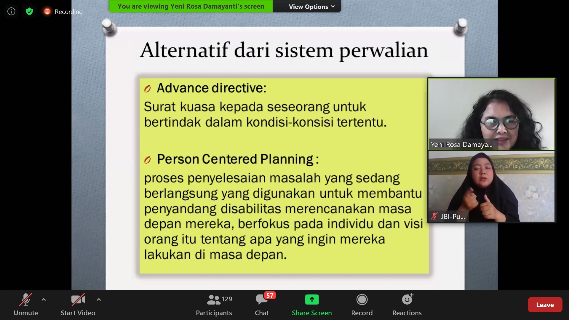 Pelatihan Bridge CRPD: Pendalaman Materi Pengakuan Dan Persamaan Hukum ...